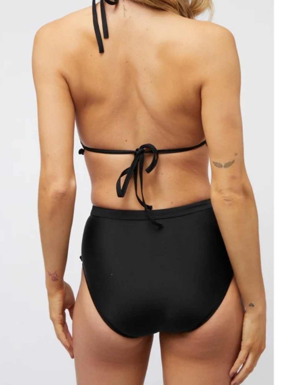 Davi and Dani Black High-Waist Bikini Set, NWOT - Picture 3 of 4